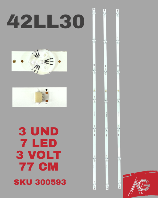 TIRAS LED CHALLENGER 42LL30